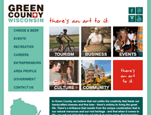 Tablet Screenshot of greencountywisconsin.info